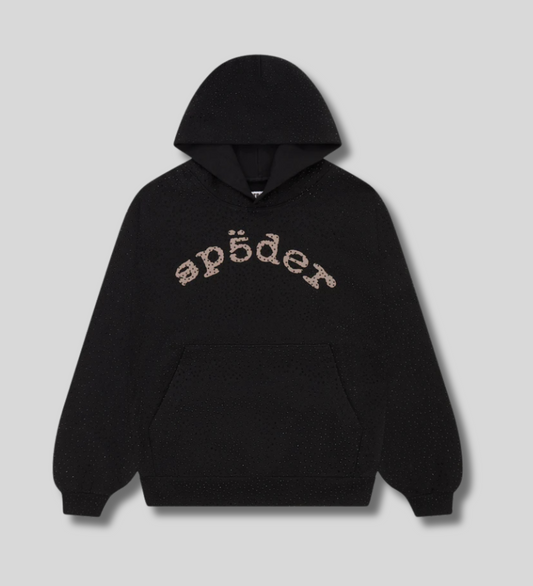 Wander - Rhinestone Spider Hoodie